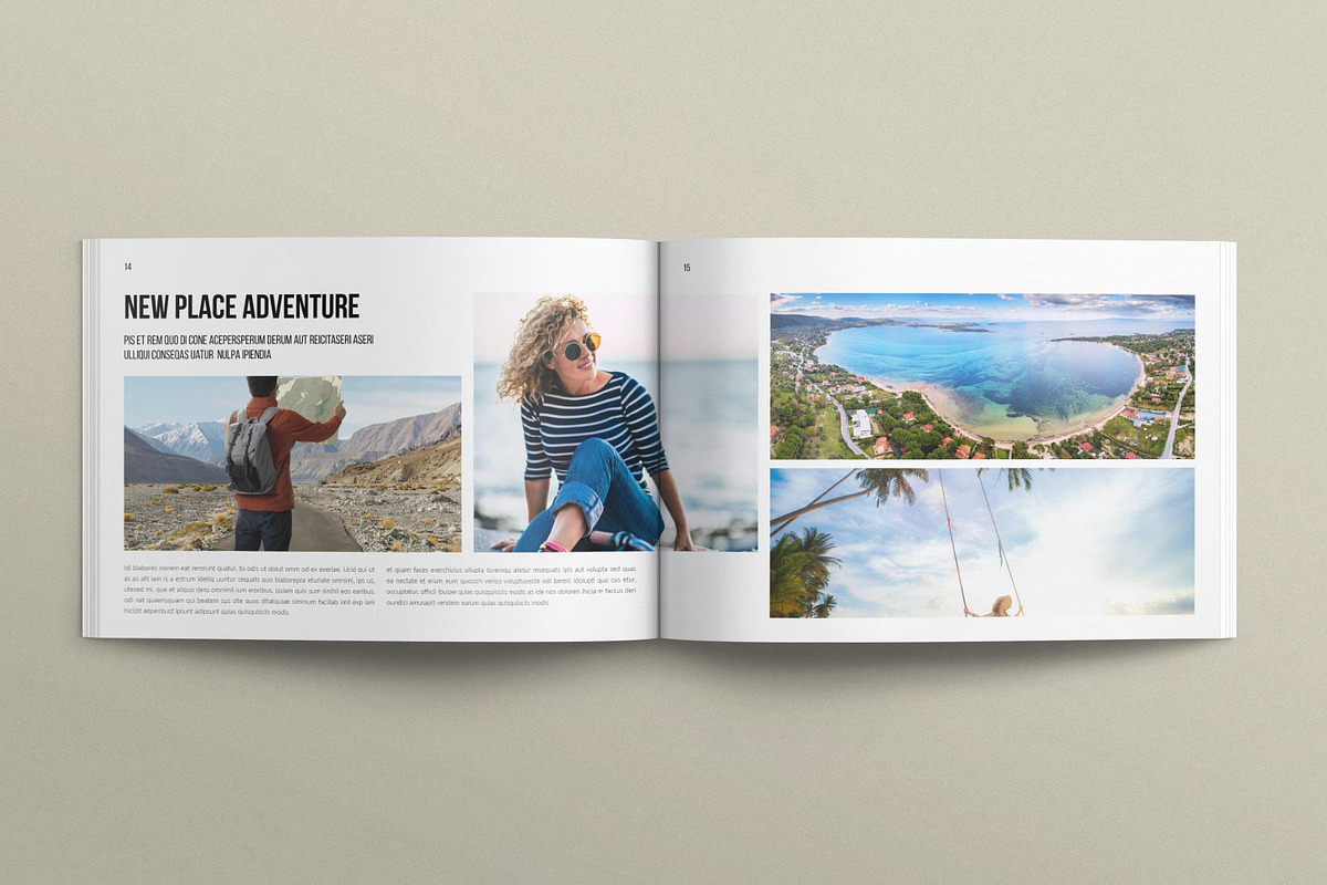 Photography Book Layout Landscape, a Magazine Template by E-Type (Photo 3 of 7)