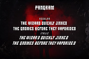 Minacious Font, a Font by GRVS Studio (Thumbnail 4 of 5)