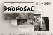 Brand Proposal Presentation Template, a Presentation Template by ArtisanaAura (Thumbnail 1 of 14)