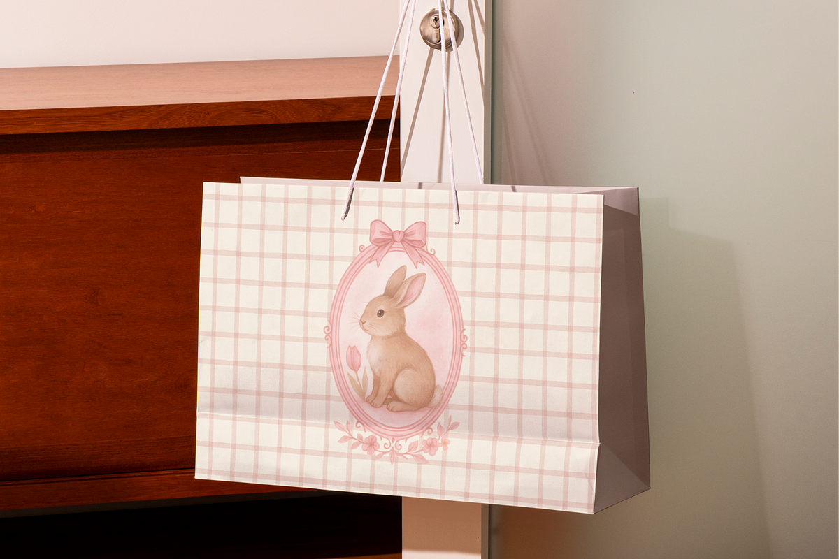 Vintage Watercolor Rabbits Clipart, an Illustration by Yana_mide (Photo 4 of 14)