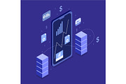 Technology isometric 3d vector, a Technology Illustration by foxndeer (Thumbnail 4 of 4)