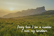 Dream Meadow Script, a Script Font by khurasan (Thumbnail 5 of 9)