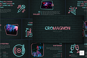 Cromagnon - Neon Keynote Template, a Presentation Template by deasign (Thumbnail 1 of 15)