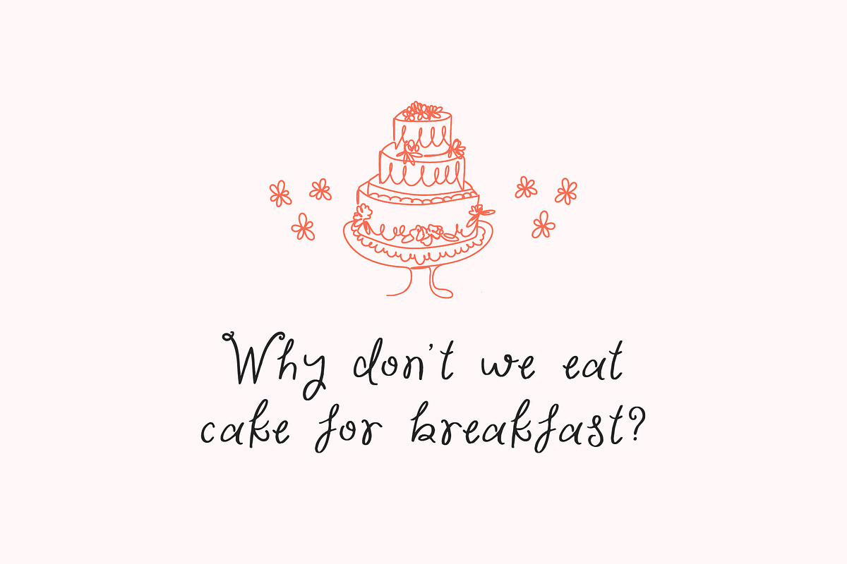 The Strawberry Collective Sweet Font, a Handwritten Font by Kaya Fonts (Photo 25 of 33)