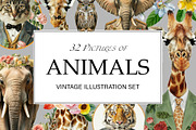 Vintage Collage Creator 99+ Elements, an Illustration by DigitalDesignAI (Thumbnail 5 of 28)