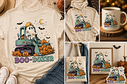 Retro Halloween Hobby Png Bundle, an Object Graphic by Daisy Design (Thumbnail 8 of 13)