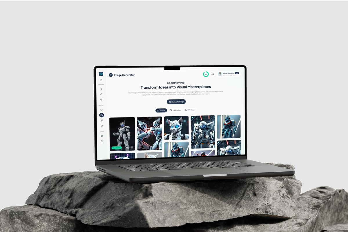 Aithorize - AI Assistant Web App, an UI Kit Template by Lumina_ui_ux202 (Photo 7 of 7)
