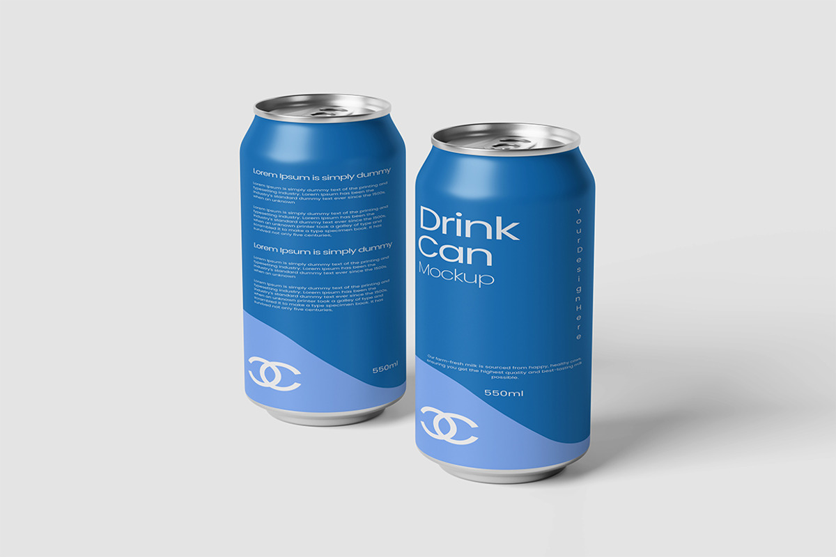 Drink Can Mockup, a Packaging Mockup by Design Source_ (Photo 2 of 3)