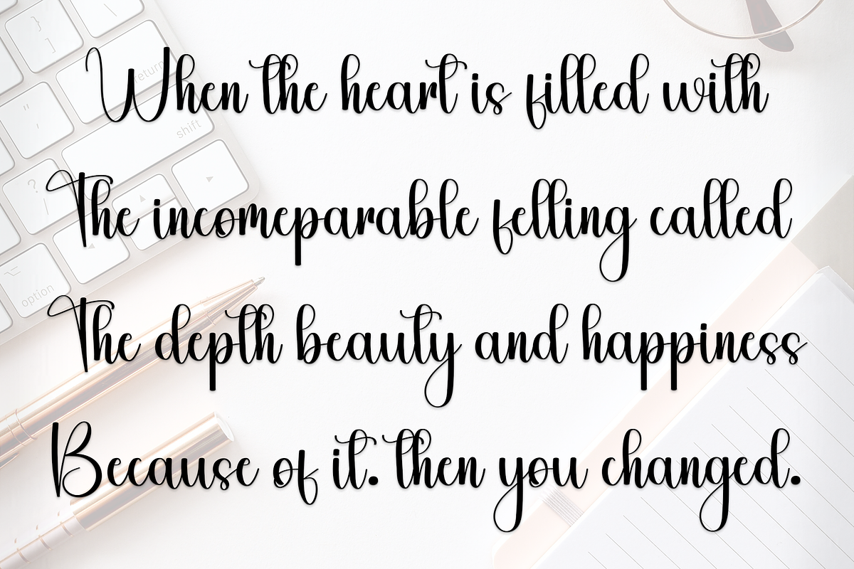 Merry Graduation, a Handwritten Font by InermediaSTUDIO (Photo 6 of 9)