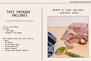 Merry & Luxe Holiday Content Pack, a Photo by Art & Anthem (Thumbnail 2 of 5)