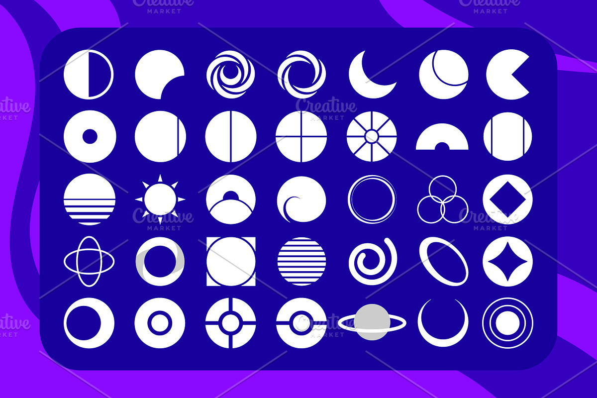 30+ Circle Logo Bases, a Branding & Logo Template by UoaHH (Photo 2 of 2)