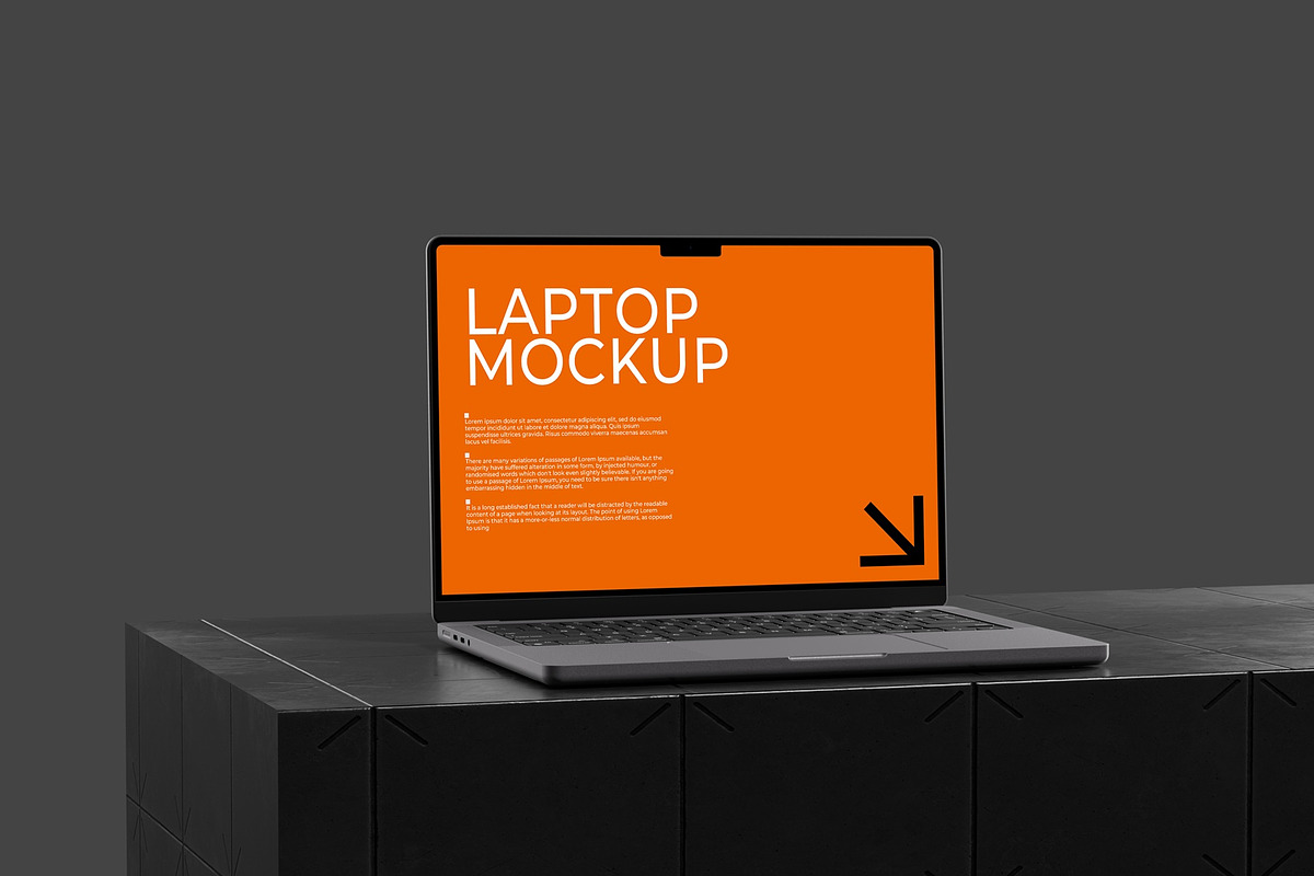 Laptop Mockup, a Mac Mockup by Lxadesign (Photo 8 of 13)
