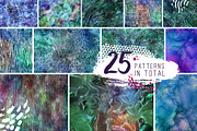 FLUORITE. Watercolor collection, a Pattern Graphic by Shusha Guna Art (Thumbnail 3 of 13)