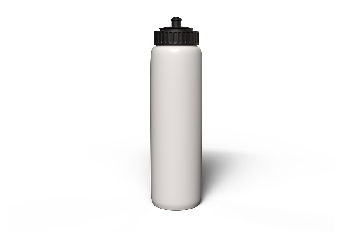 Sport Plastic Bottle 3D Model, an Object 3D Model by Casa Mandarina (Photo 4 of 6)