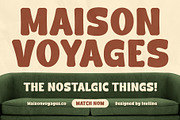 Thread Casuals - Retro Display Font, a Sans Serif Font by Inviline.co (Thumbnail 6 of 10)