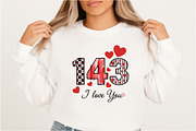 143 I Love You PNG, Valentine Png, an Illustration by DreamArtGraphic (Thumbnail 3 of 6)