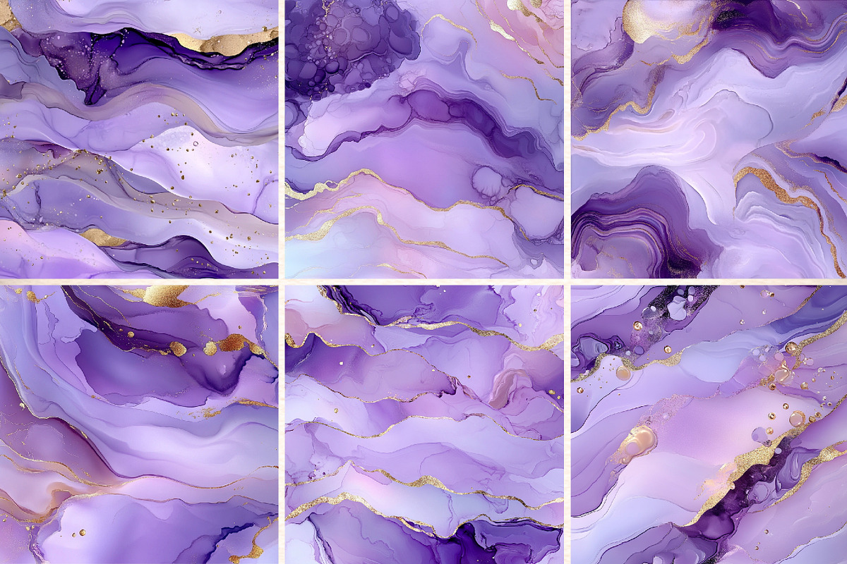 Purple Digital Paper, a Pattern Graphic by Digital Artistic99 (Photo 3 of 7)
