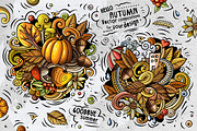 Autumn Cartoon Doodle Big Pack, a Decorative Illustration by BALABOLKA (Thumbnail 8 of 10)