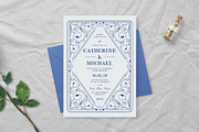 Decorative Wedding Invitation Suite, a Templates & Theme by Guuver (Thumbnail 5 of 6)