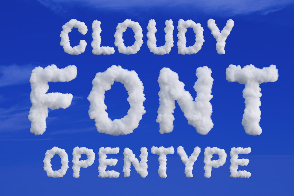 Cloudy Font, a Handwritten Font by Handmadefont (Photo 1 of 9)
