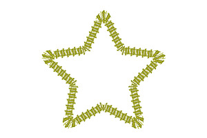 Star icon design template, a Decorative Illustration by Sumberpangan