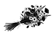 Floral Bouquet SVG Bundle, an Illustration by Designs_River (Thumbnail 27 of 31)