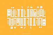 Shamans - Ethnic Decorative  Font, a Font by Flawless And Co (Thumbnail 7 of 10)