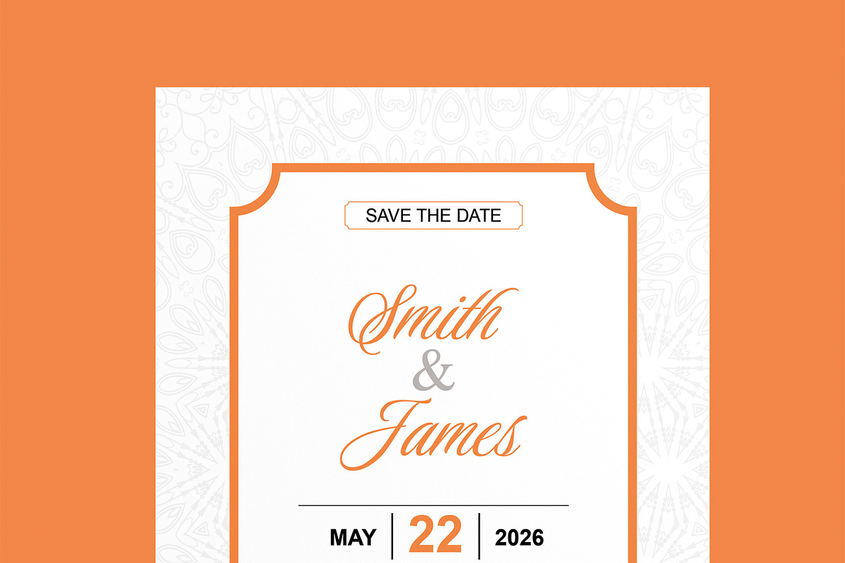 Invitation Card Template Layout, an Invitation Template by MightyDesign (Photo 4 of 8)