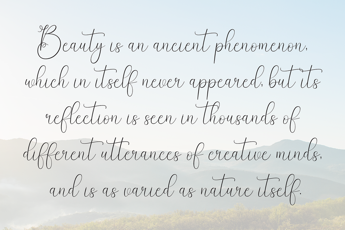 Beautiful Darling | Script Font, a Handwritten Font by Scratchones (Photo 6 of 9)