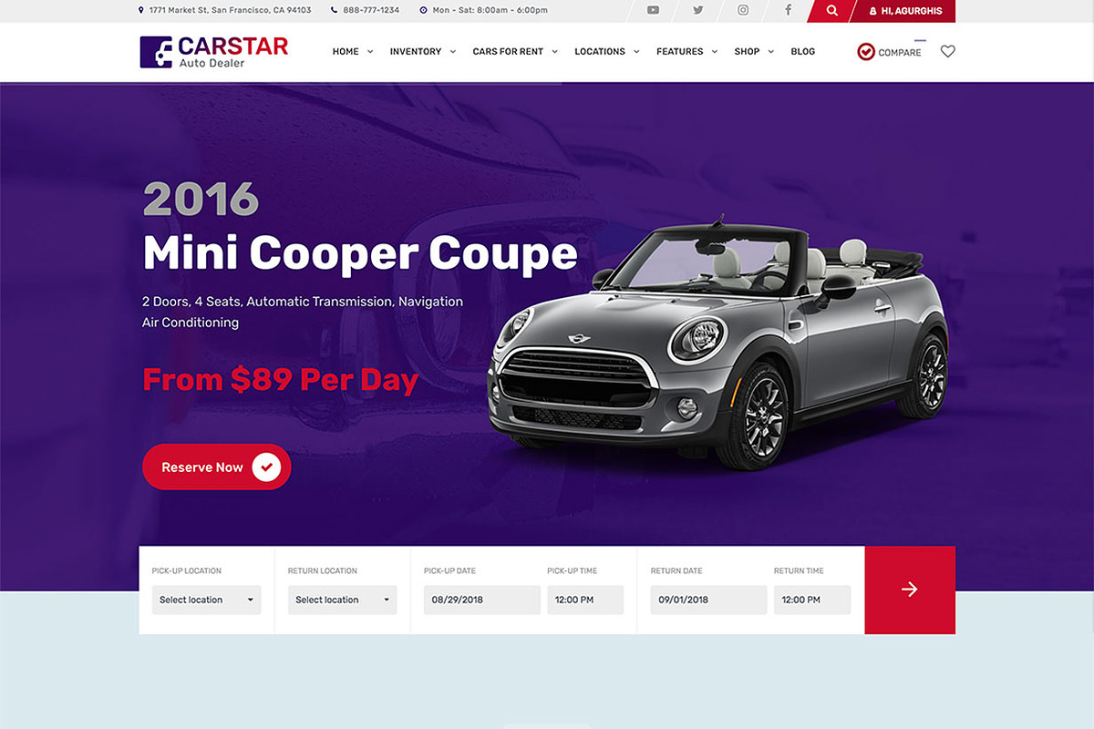 CarStar - Automotive WordPress Theme, a WordPress Template by FantasyThemes (Photo 11 of 11)