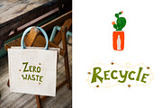 Zero waste Reuse plastic bottle set, an Education Illustration by Tani Kuzminka (Thumbnail 4 of 4)