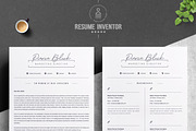 Clean Resume / CV Template, a Resume Template by ResumeInventor (Thumbnail 3 of 6)