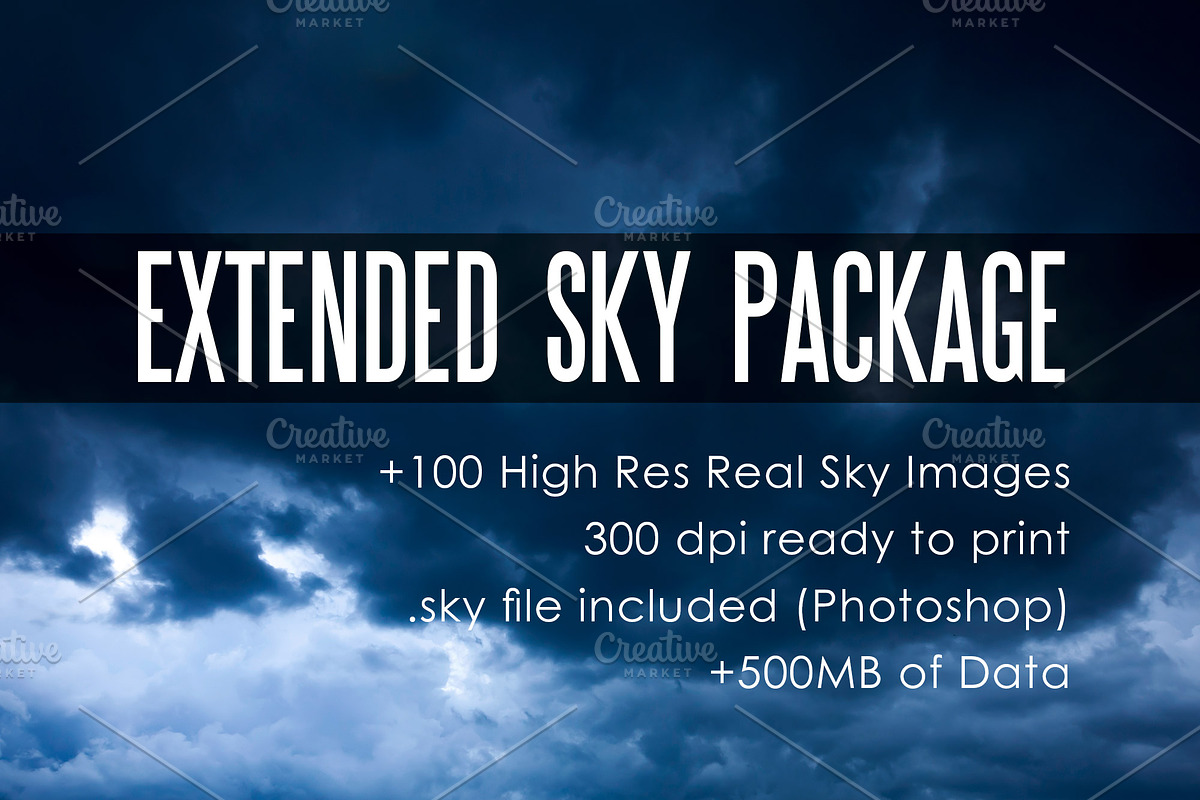 Sky Replacement Overlays, a Texture Graphic by Abstract Background (Photo 1 of 8)