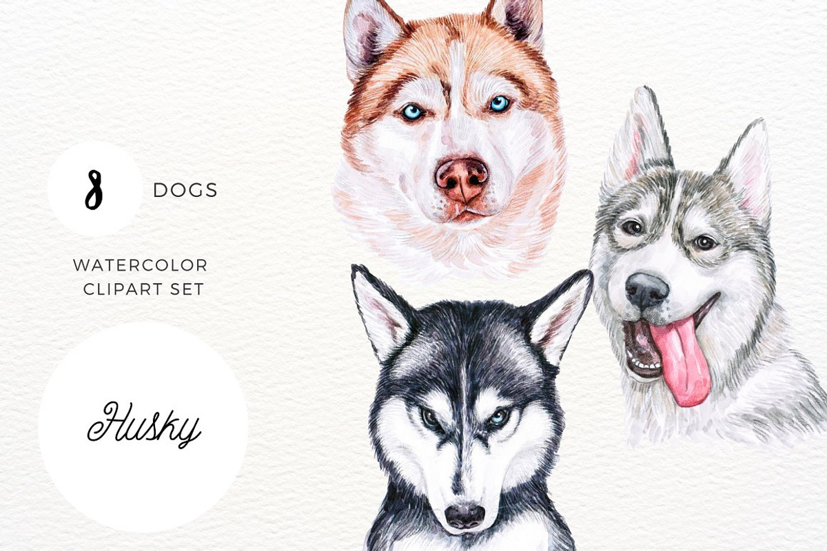 50% OFF | 20+ Dog Illustration Pack, an Animal Illustration by ArtbyHien (Photo 13 of 17)