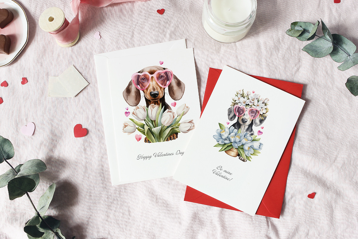 Festive dogs bundle, an Animal Illustration by TheCuteShop (Photo 17 of 33)