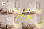 Artwork Mockups Bundle 20 in 1, a Household Mockup by Bonumo (Thumbnail 6 of 41)