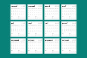 2027 Monthly Planner Calendar, a Texture Illustration by mikhailmorosin (Thumbnail 2 of 4)