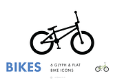 Bike Icons, an Icon by Iconify.it (Thumbnail 2 of 3)