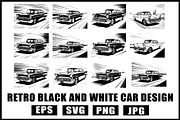 Vintage Speed Car SVG Bundle, an Object Graphic by Creativeshirt (Thumbnail 1 of 12)