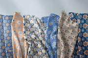 Trendy Retro Floral Patterns, a Pattern Graphic by Tiger and Flower (Thumbnail 7 of 20)