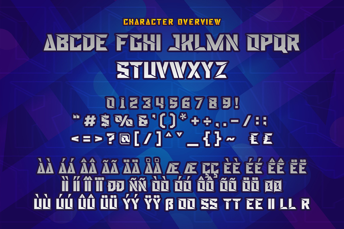 Recons - Powerful Esport Font, a Font by Almarkhatype (Photo 9 of 10)
