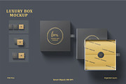Luxury Box Mockup, a Packaging Mockup by zpackcreative (Thumbnail 1 of 5)