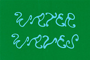 Mushroom Hand Drawn Psychedelic Font, a Handwritten Font by Madeline ODonoghue Design (Thumbnail 7 of 7)