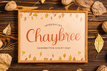 Chaybree - Handwritten Font