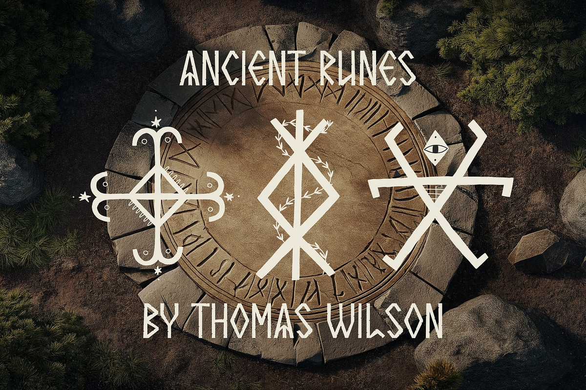 Nordic Omen - Ancient Rune Typeface, a Sans Serif Font by HipFonts (Photo 7 of 9)