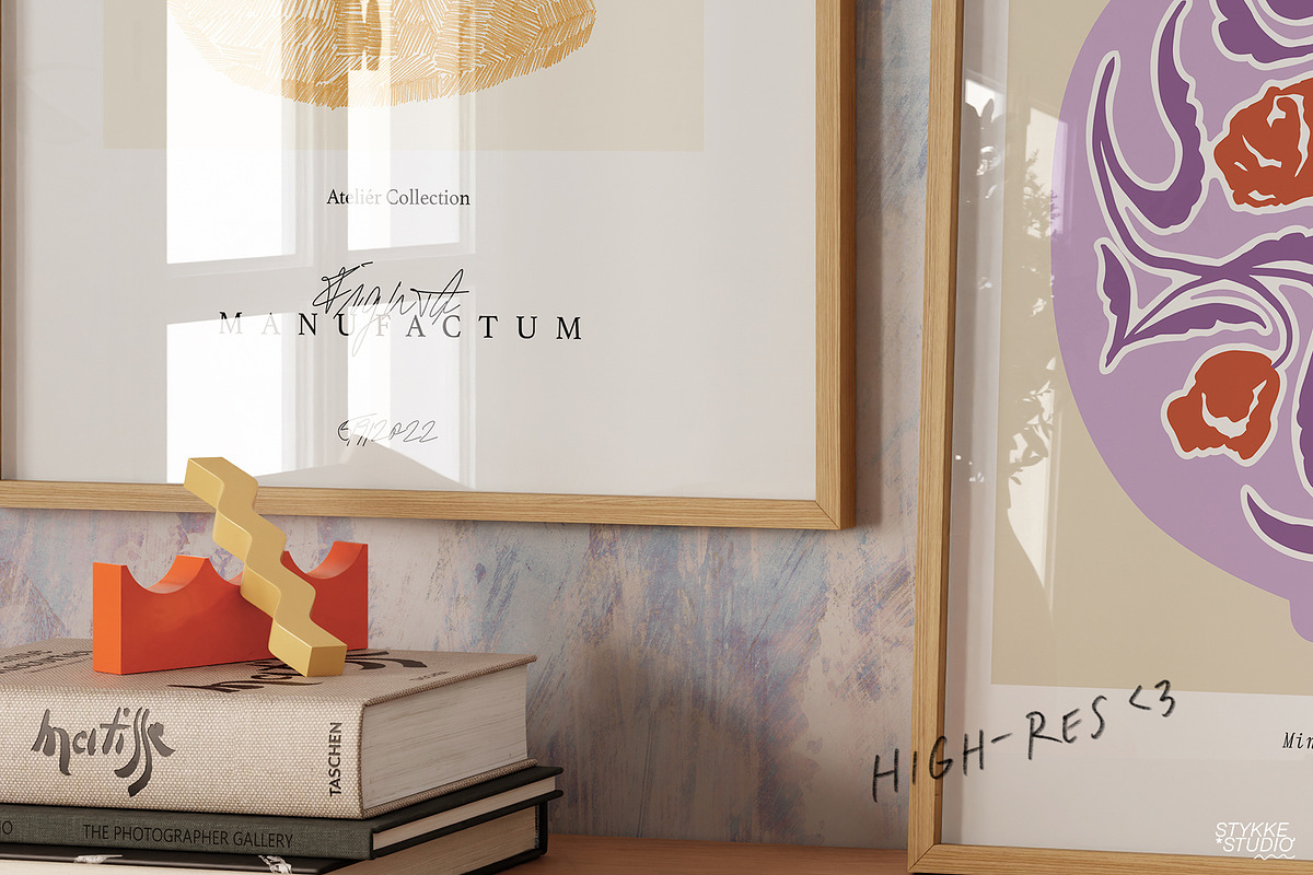 VIVID TABLEAUX | art frame mockup, a Household Mockup by Stykke Studio (Photo 12 of 12)