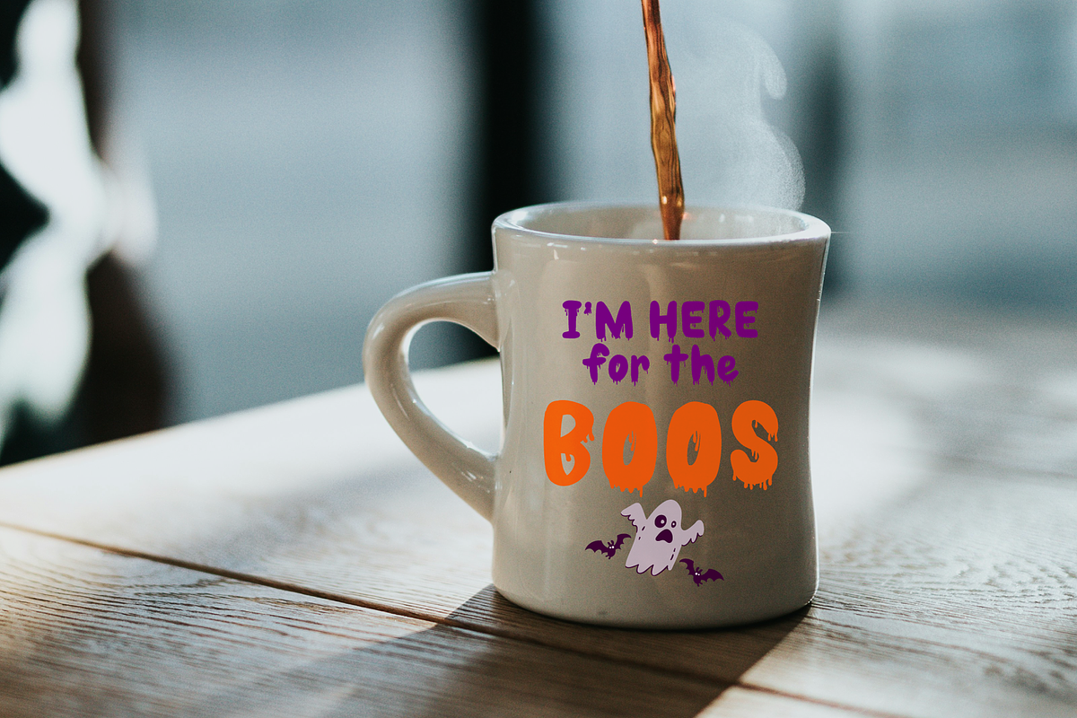 Ghost font+13 Halloween SVG Designs, a Handwritten Font by Waris Studio (Photo 5 of 10)