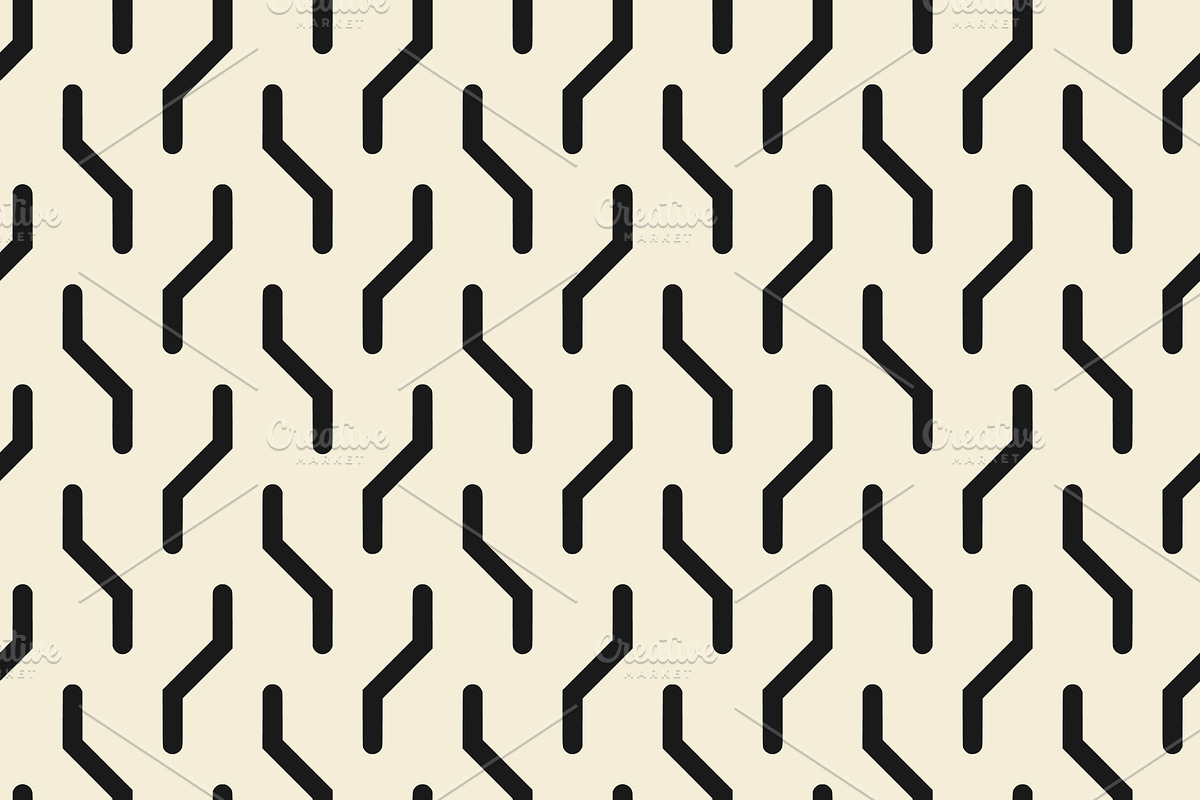 Seamless zigzag pattern vector, a Pattern Graphic by Neopat (Photo 3 of 9)