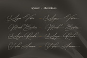 Amorate Signature - Script Font, a Script Font by Lettermine (Thumbnail 7 of 10)
