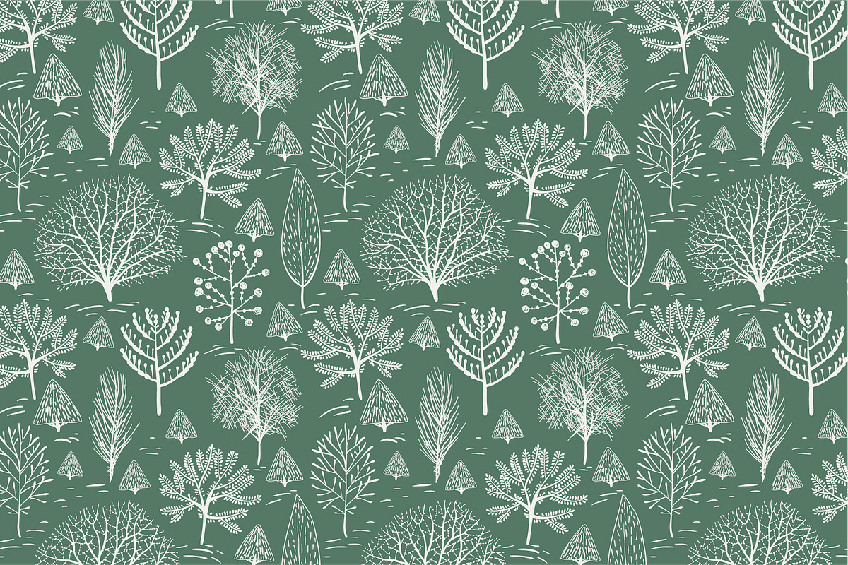 7 Nature Patterns, a Pattern Graphic by Sunny_Lion